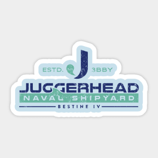 Juggerhead Shipyards Sticker